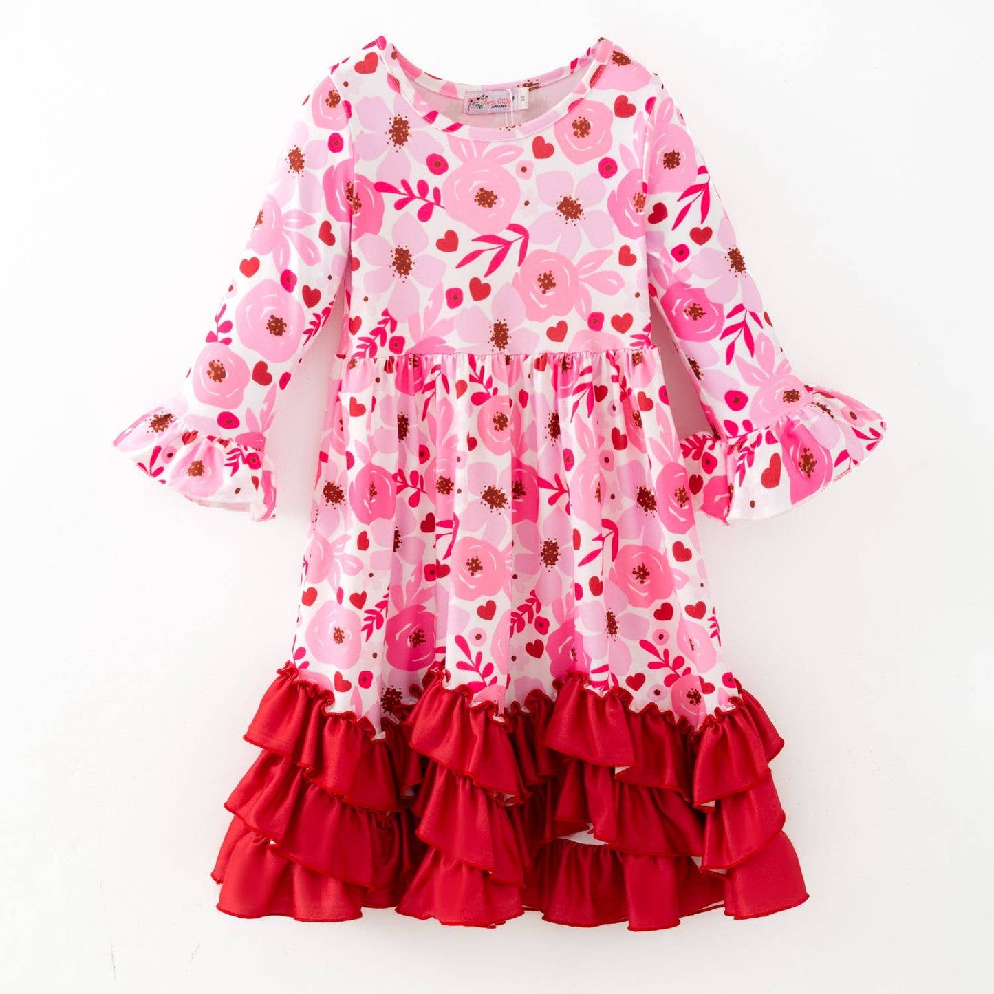 Cherry Poppy Maxi Girls Dress