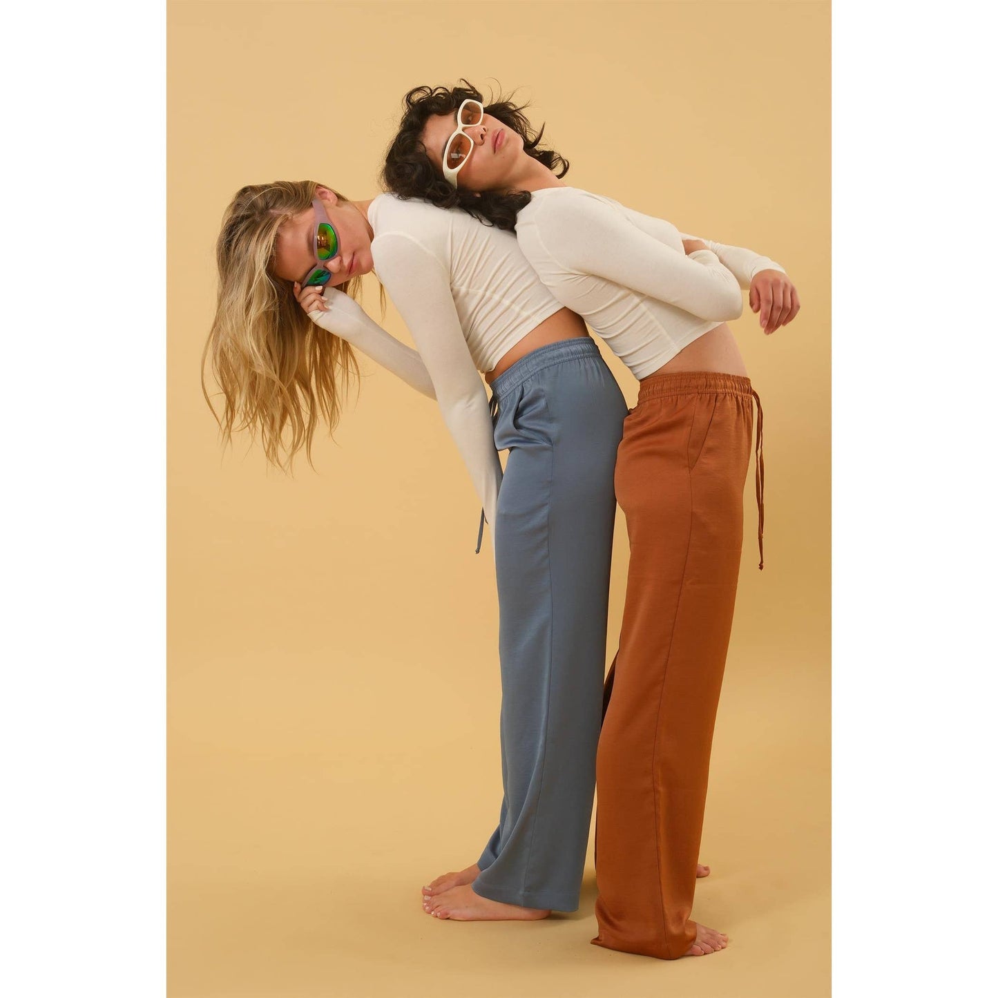 DZ24F305-RELAXED DRAWSTRING WAIST PANTS