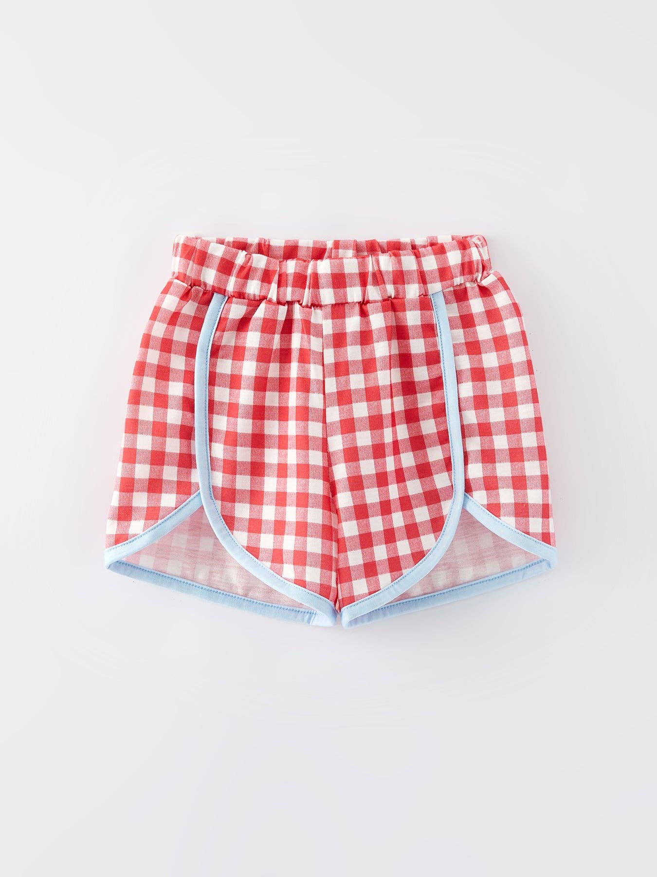 4th of July Print Plaid Girls Outfits Set 🇺🇸