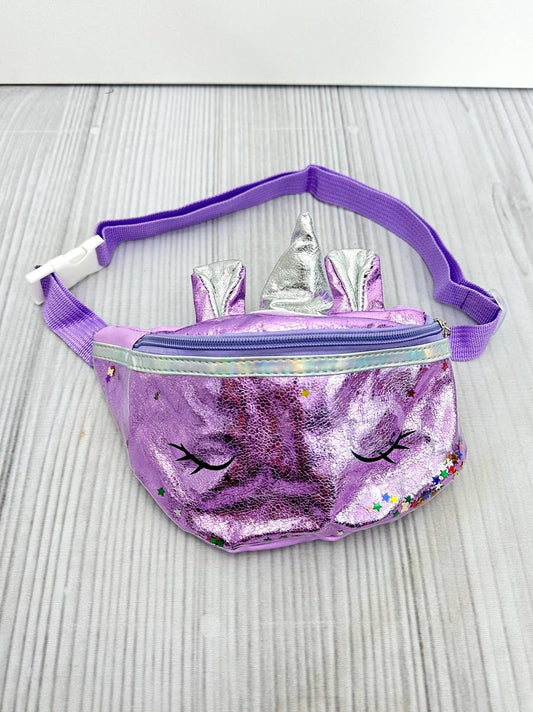 Lilac Unicorn Waist Pack