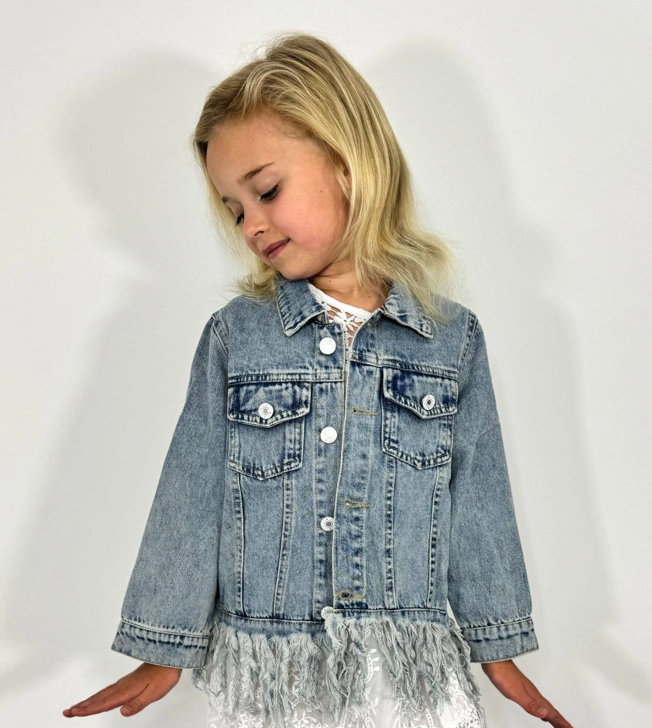 Fringe Jean Jacket
