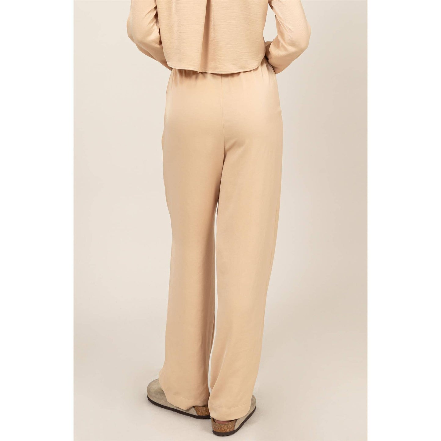 DZ24F305-RELAXED DRAWSTRING WAIST PANTS