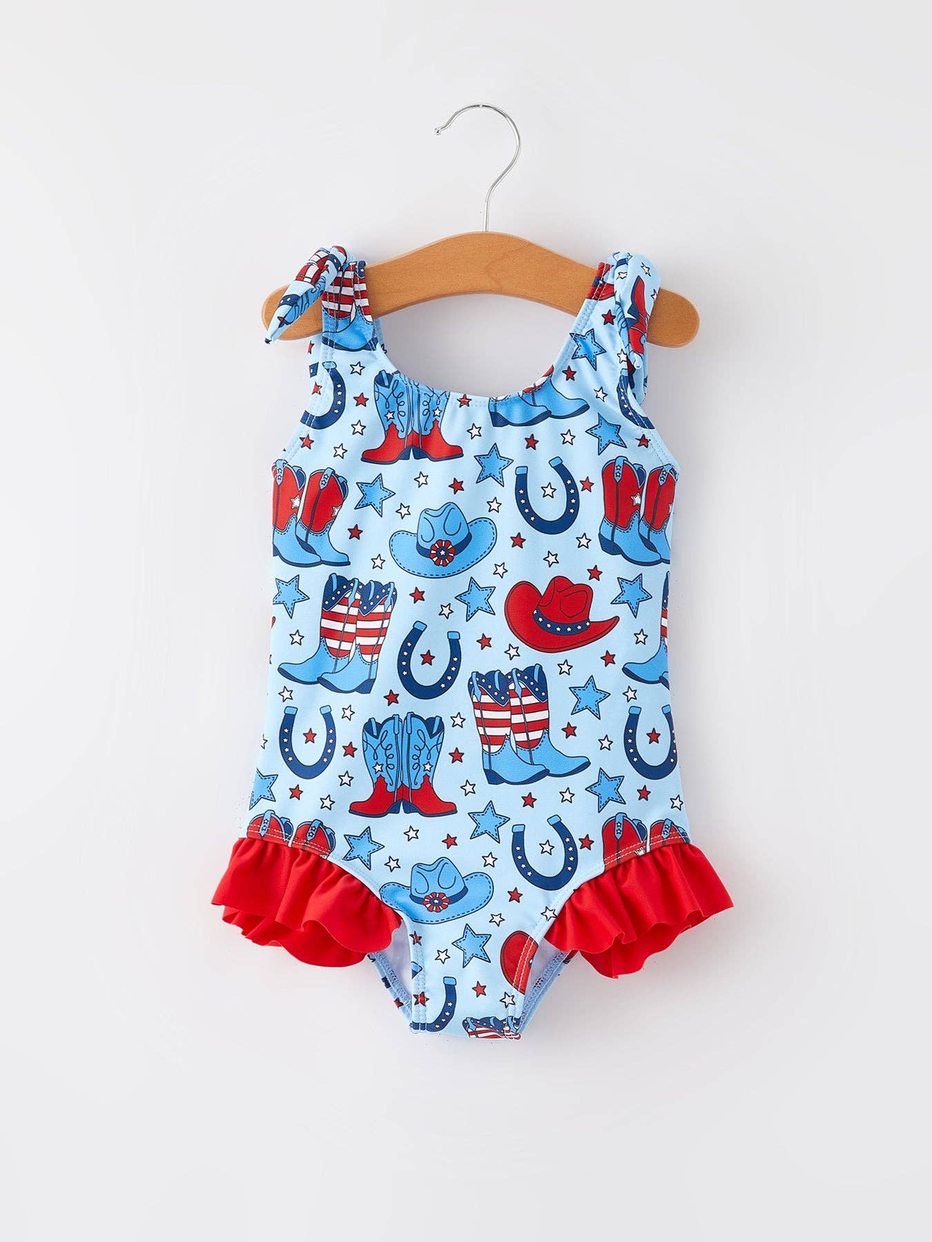 Star-Spangled Cowboy Swimsuit
