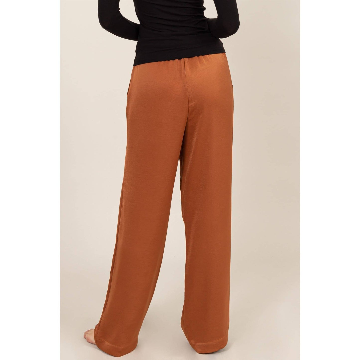 DZ24F305-RELAXED DRAWSTRING WAIST PANTS