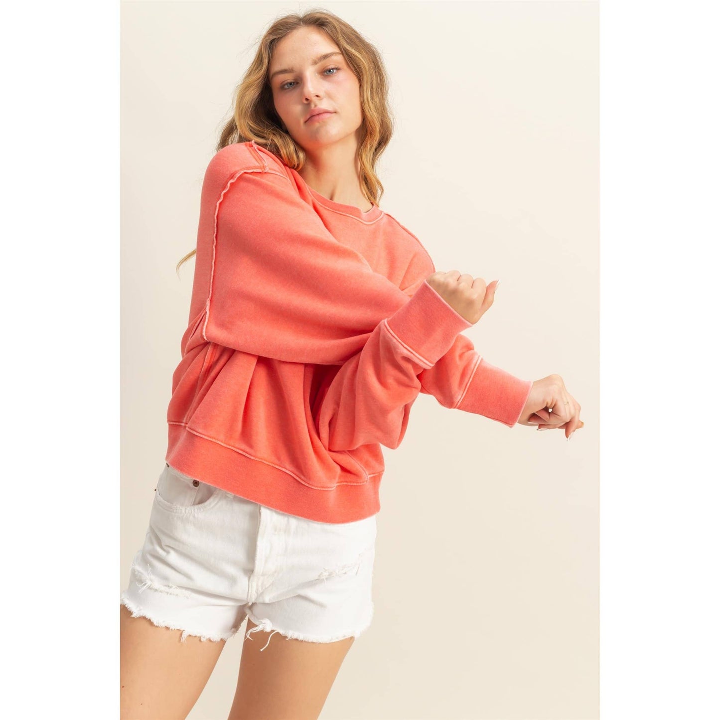 DZ25A974-Rest Day Seam Detail Sweatshirt