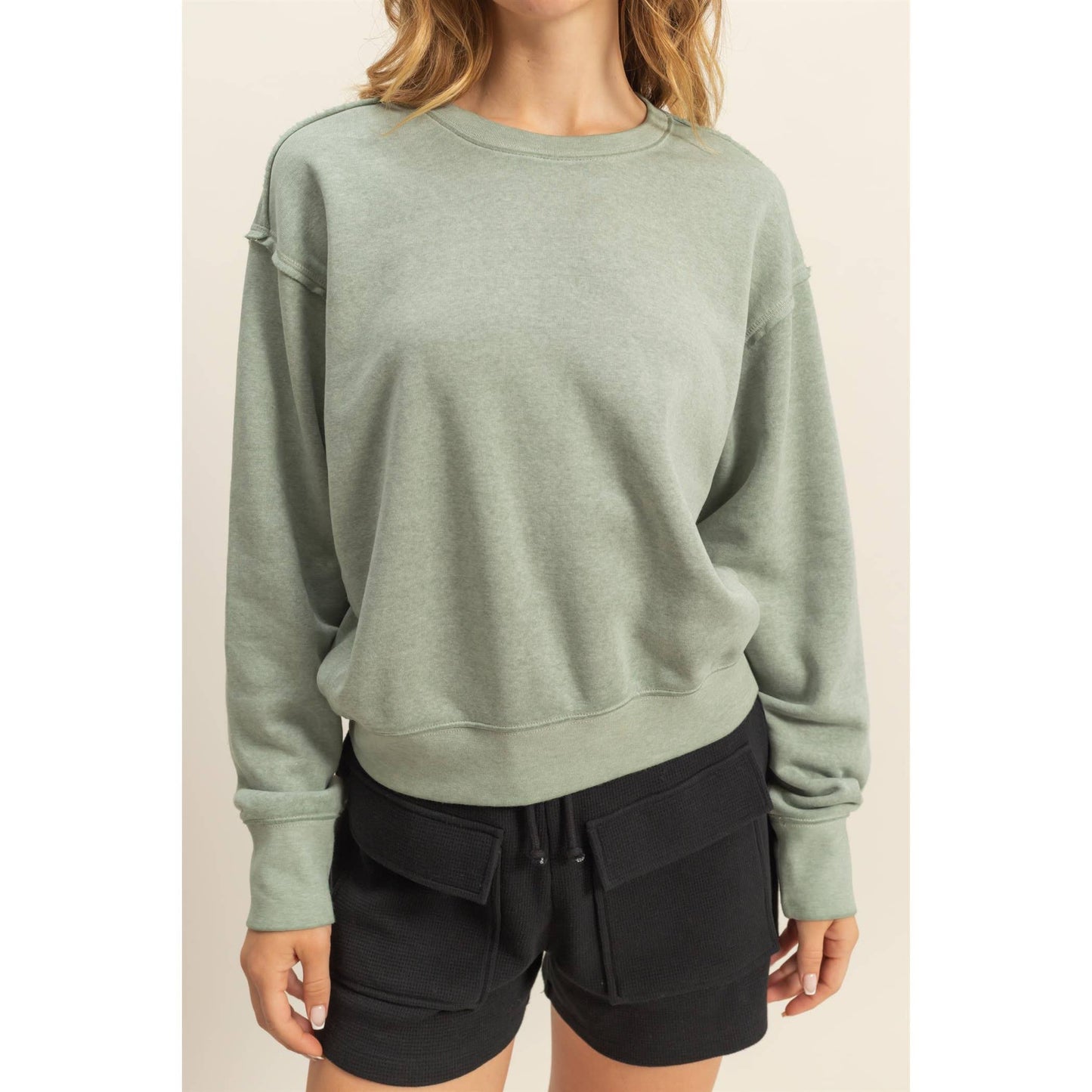 DZ25A974-Rest Day Seam Detail Sweatshirt