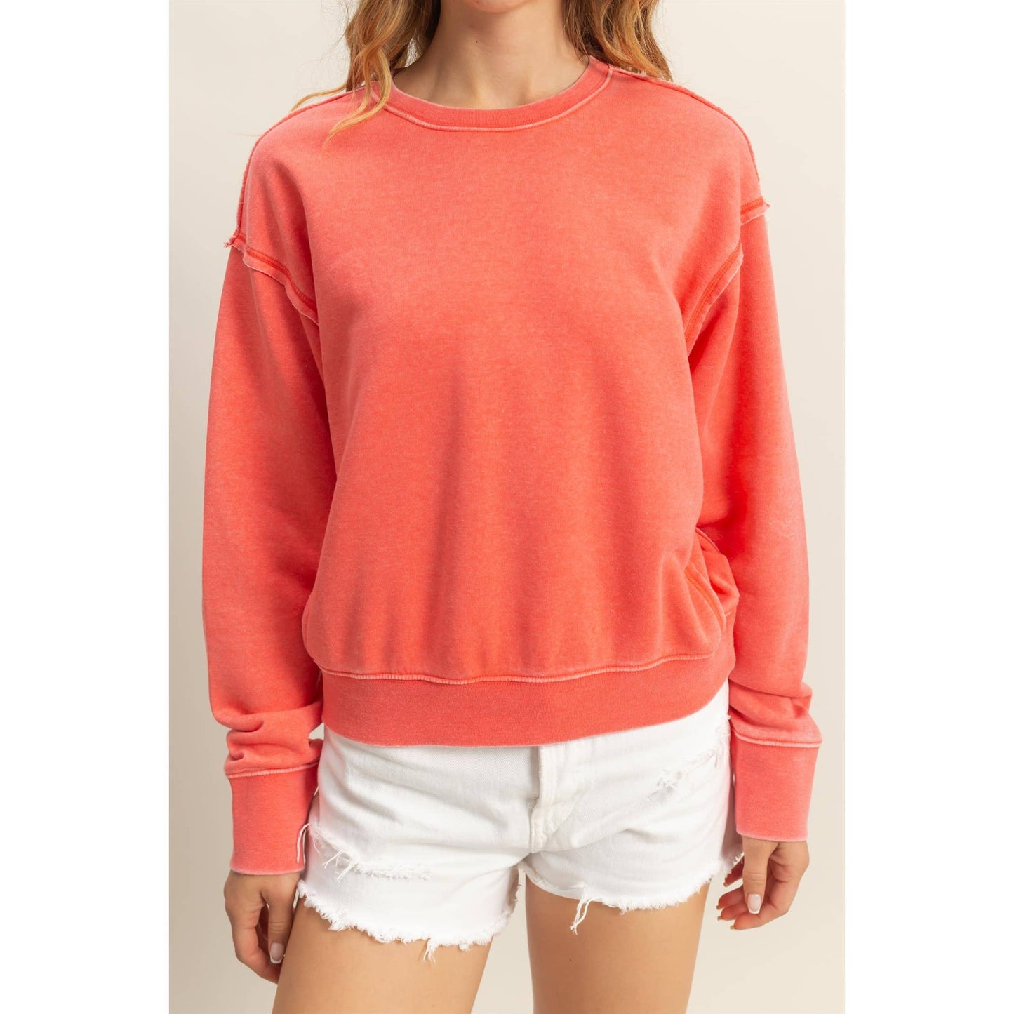 DZ25A974-Rest Day Seam Detail Sweatshirt