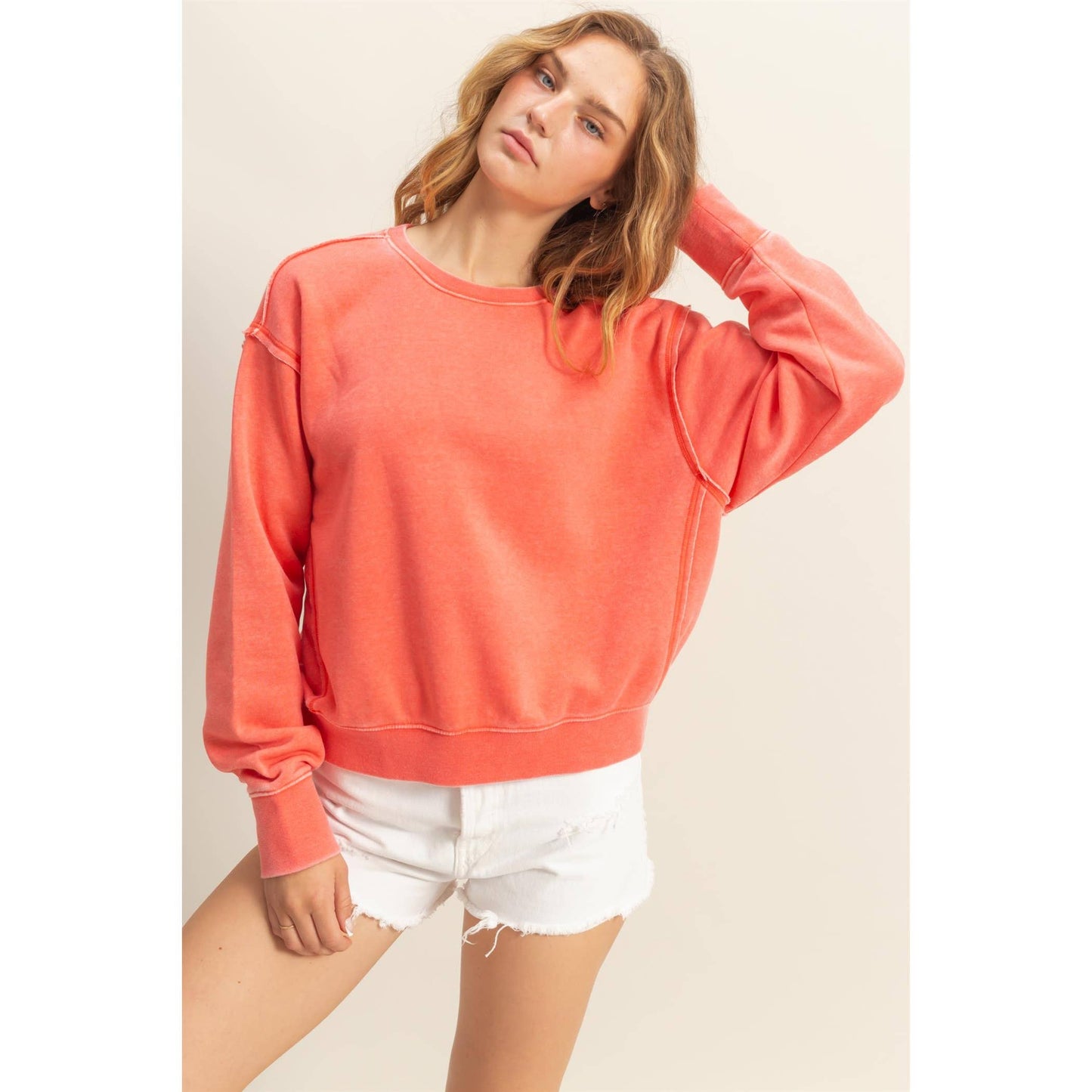 DZ25A974-Rest Day Seam Detail Sweatshirt