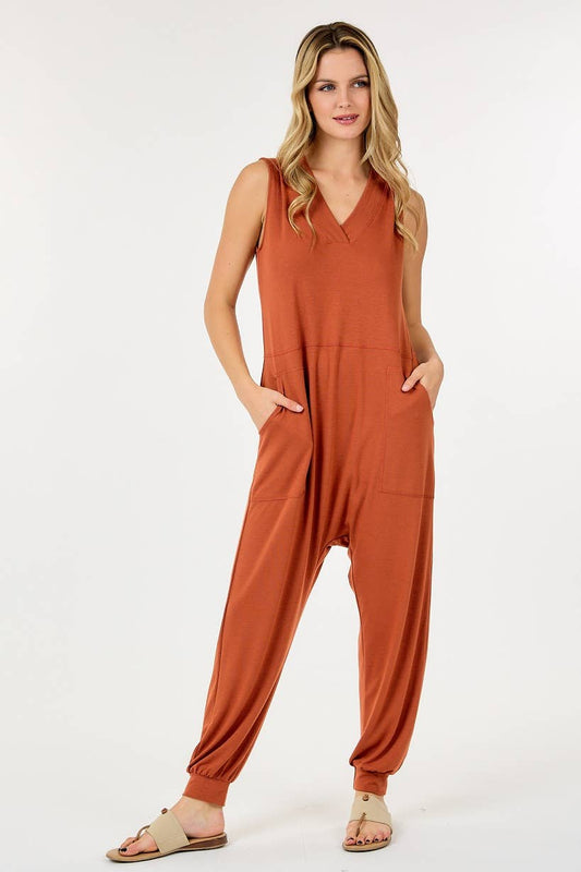 V-Neck Relaxed Fit Jumper for Easy Comfort