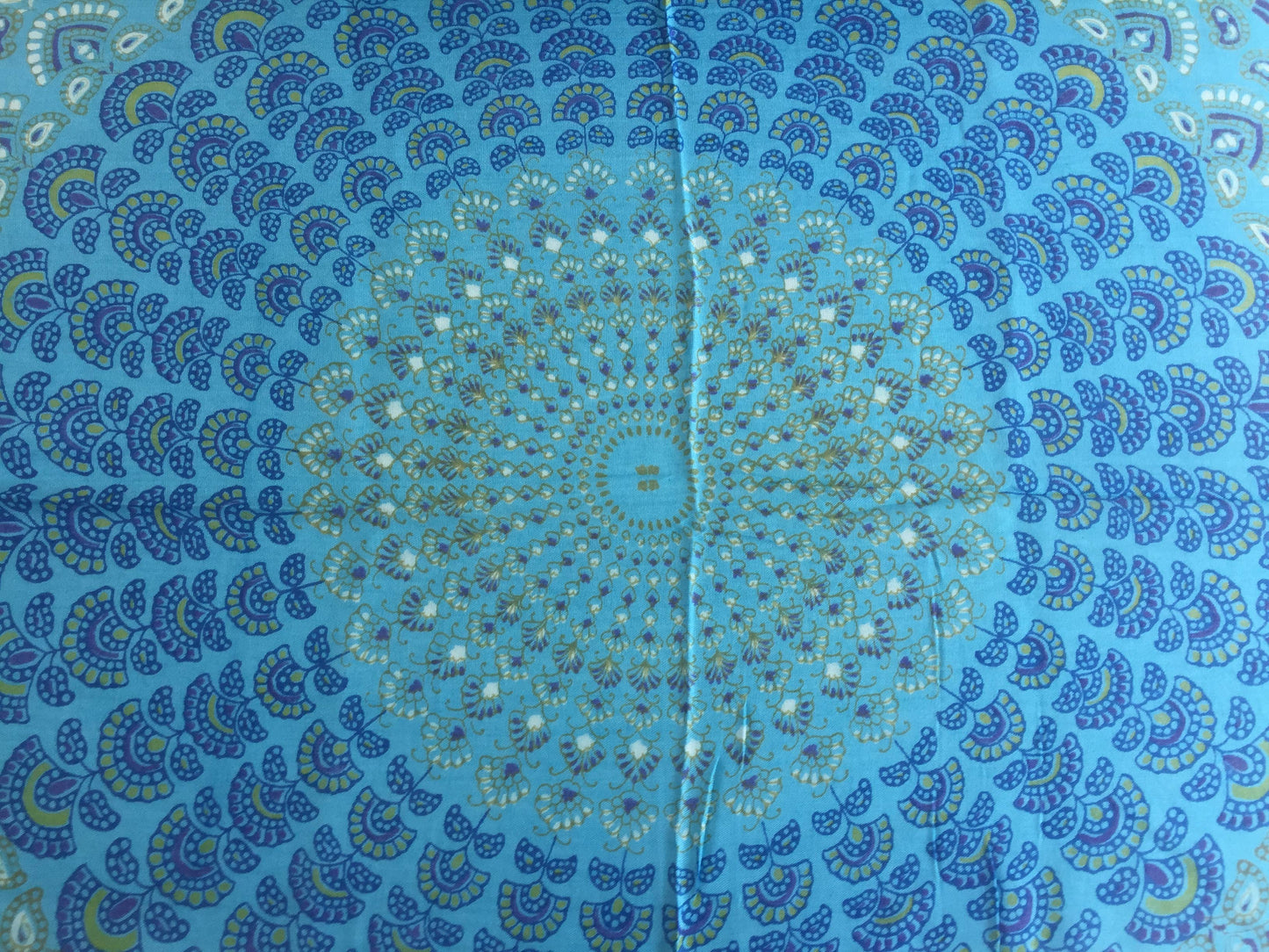 Block Printed Mandala Sarong Beach Cover Up Wrap Blanket