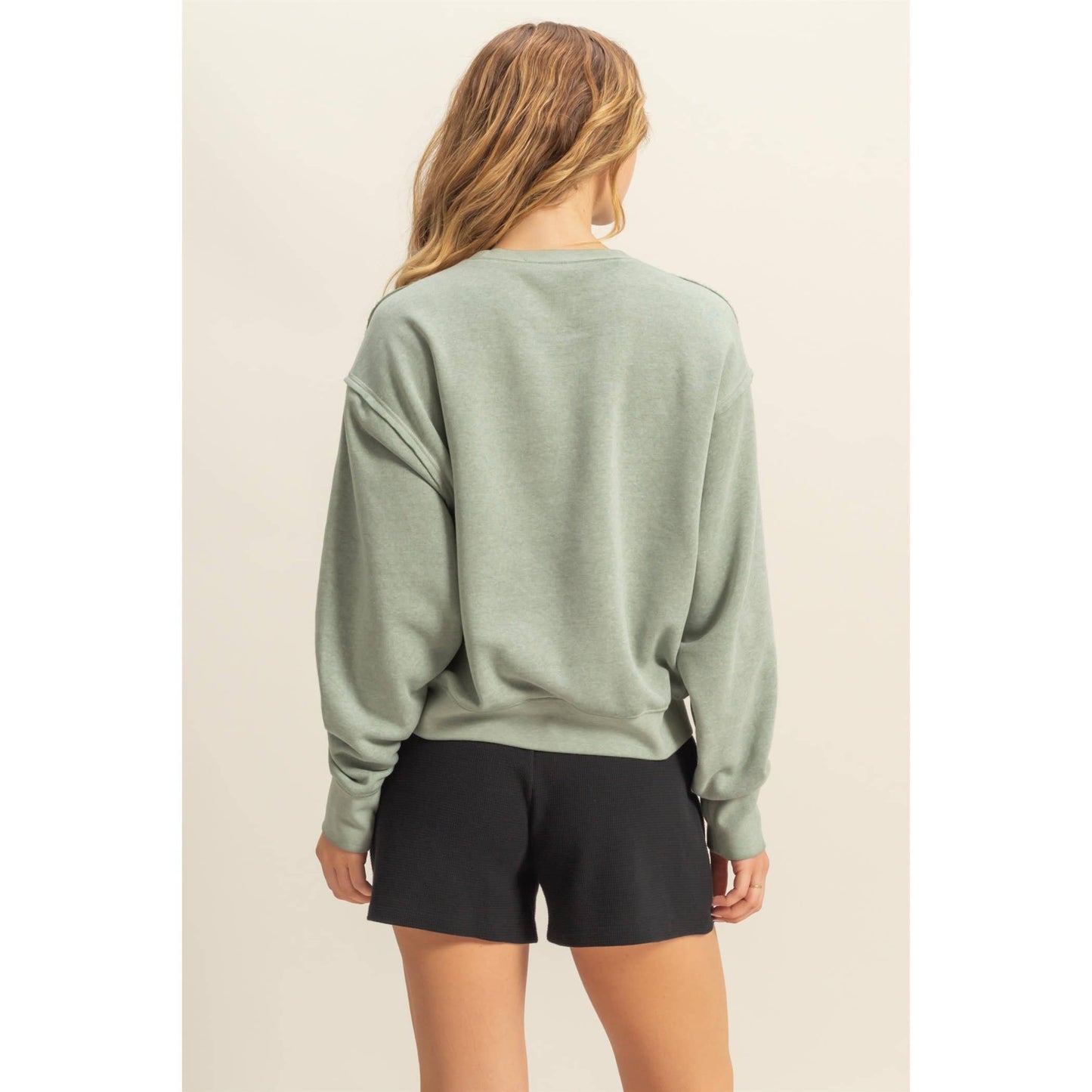 DZ25A974-Rest Day Seam Detail Sweatshirt