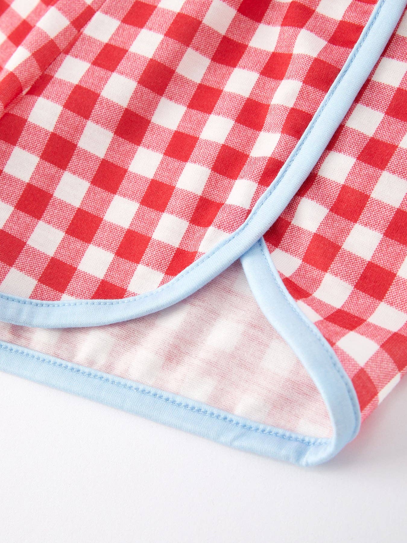 4th of July Print Plaid Girls Outfits Set 🇺🇸