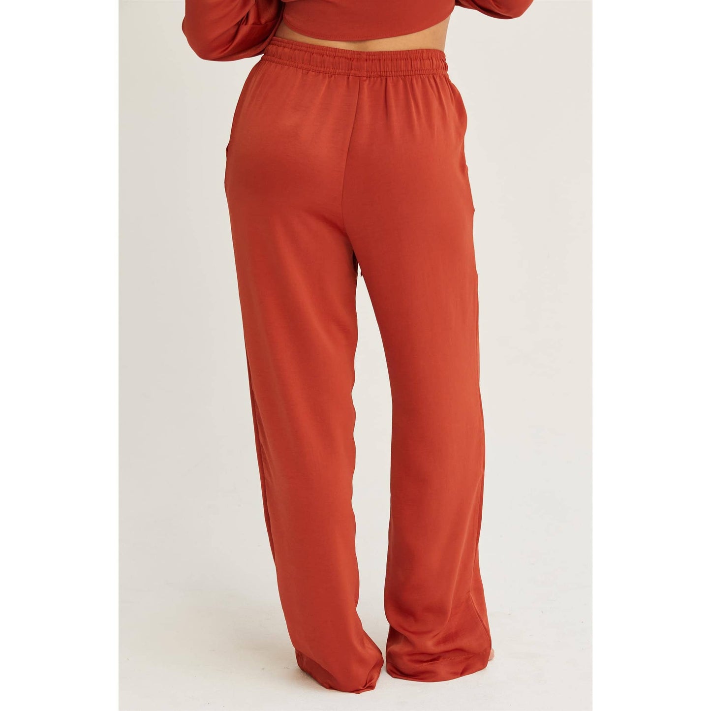 DZ24F305-RELAXED DRAWSTRING WAIST PANTS
