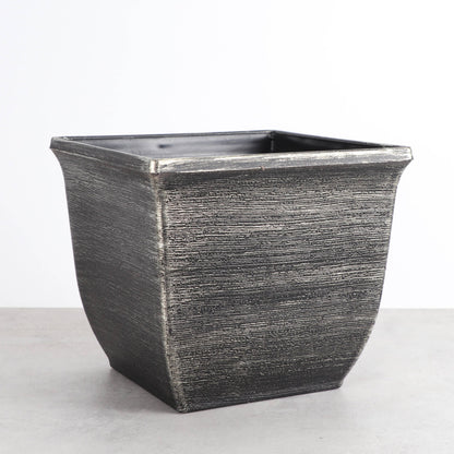 Tulipa Square Planter - Plastic - 7.5" Wide