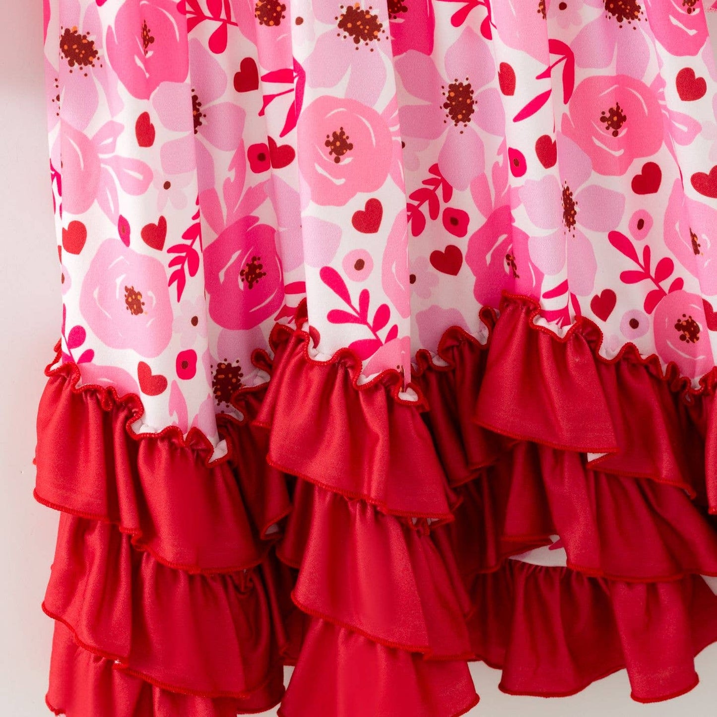 Cherry Poppy Maxi Girls Dress
