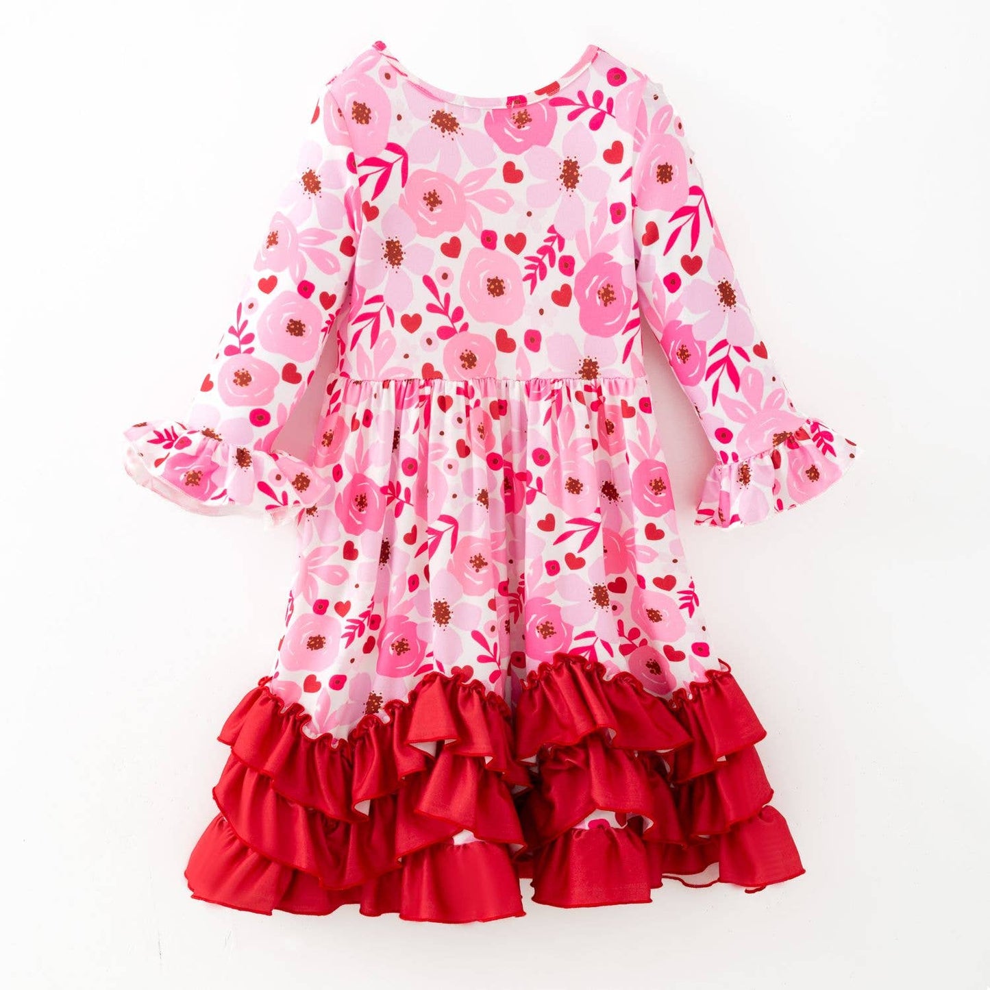 Cherry Poppy Maxi Girls Dress