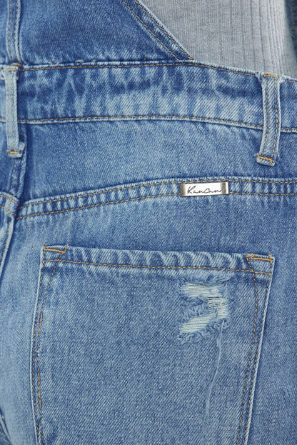 Kancan Overalls Medium Stone Wash
