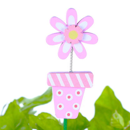 Dancing Flower Plant Picks - 4 Colors