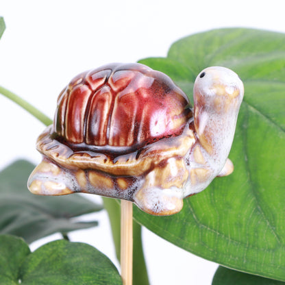 Garden Friends Pottery Plant Pick - 9" Height