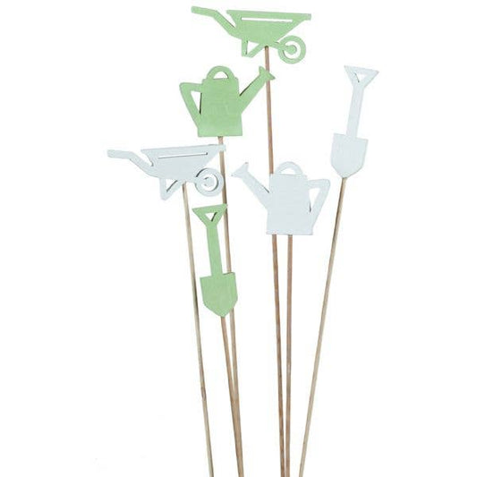 Garden Tool Plant Picks - Wood - 3 Designs