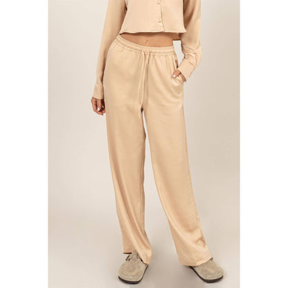 DZ24F305-RELAXED DRAWSTRING WAIST PANTS