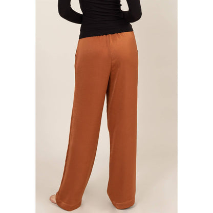 DZ24F305-RELAXED DRAWSTRING WAIST PANTS