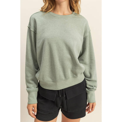 DZ25A974-Rest Day Seam Detail Sweatshirt