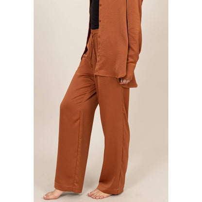 DZ24F305-RELAXED DRAWSTRING WAIST PANTS