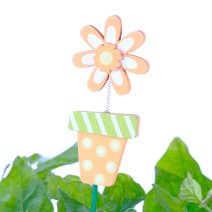 Dancing Flower Plant Picks - 4 Colors