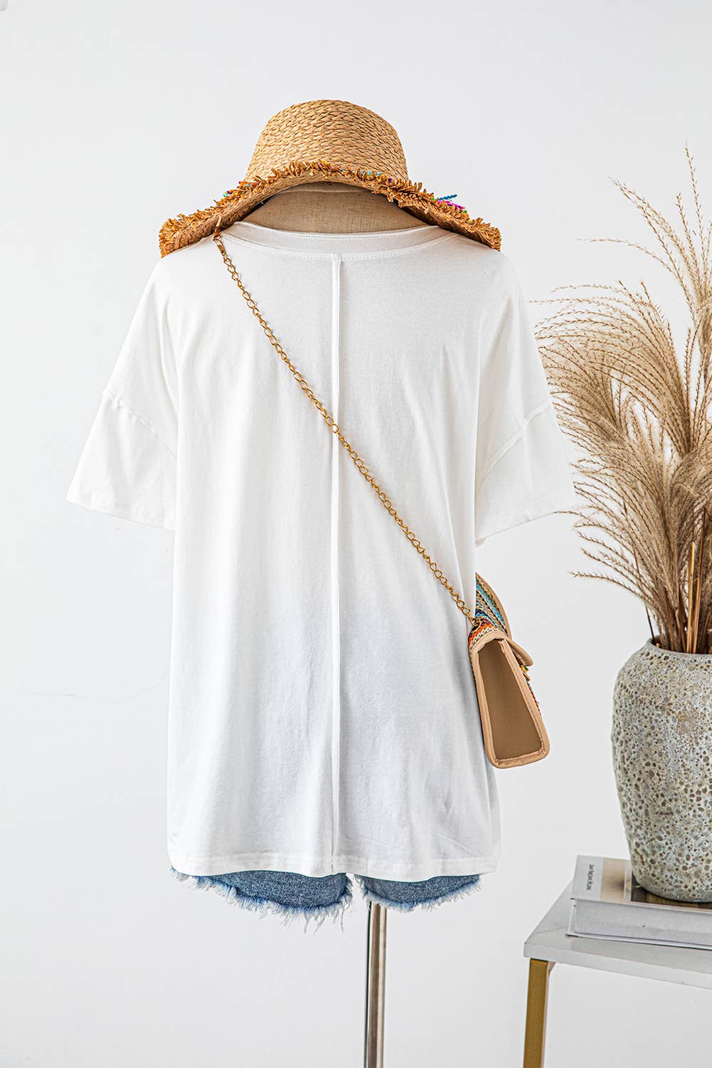 Unique Star Patch Work Tee