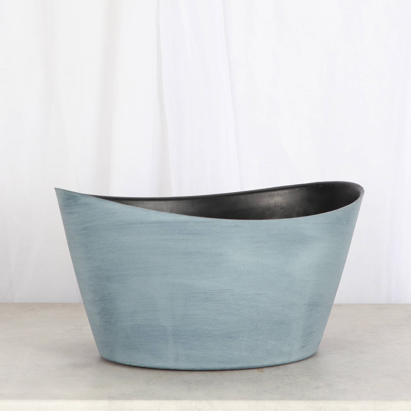 Oval Boat Planter - Plastic - 11" Long