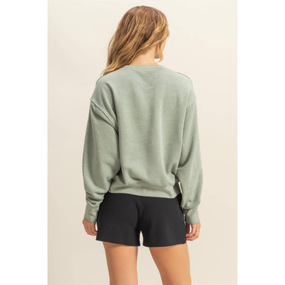 DZ25A974-Rest Day Seam Detail Sweatshirt