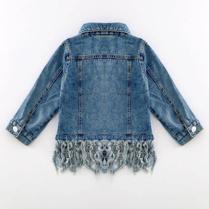 Fringe Jean Jacket