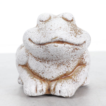 Mini Cement Frog Planter - Fits 2-inch Plant