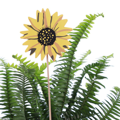 Sunflower Plant Picks - 13" Height