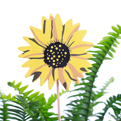 Sunflower Plant Picks - 13" Height