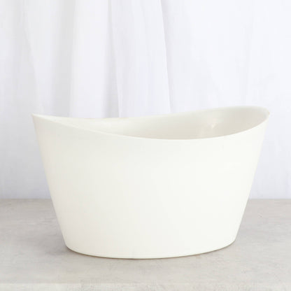 Oval Boat Planter - Plastic - 11" Long