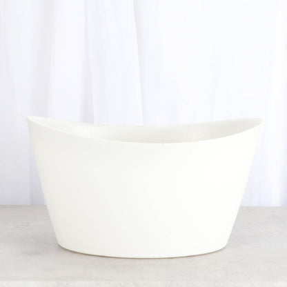 Oval Boat Planter - Plastic - 11" Long