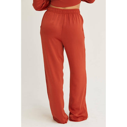 DZ24F305-RELAXED DRAWSTRING WAIST PANTS